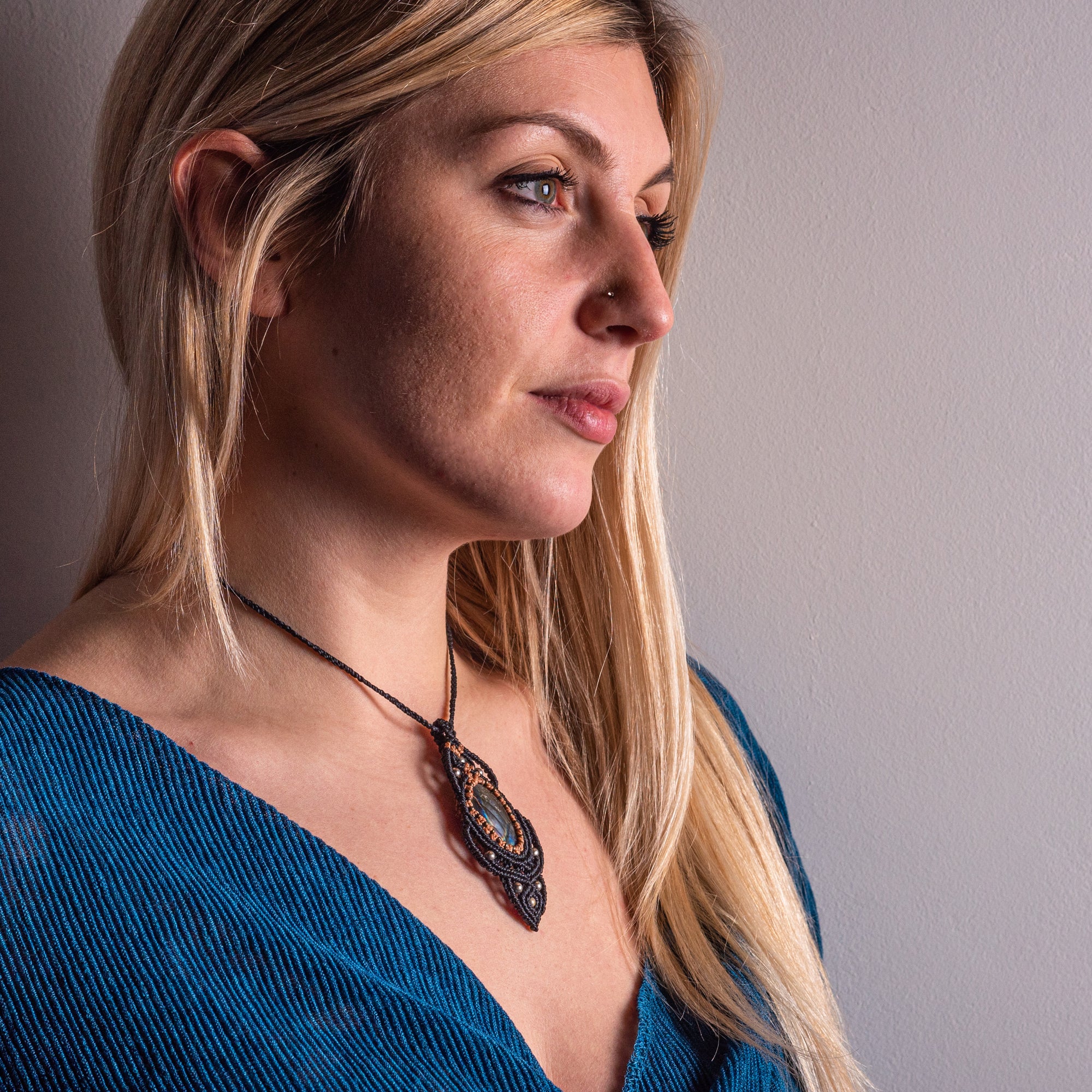 Collana Labradorite